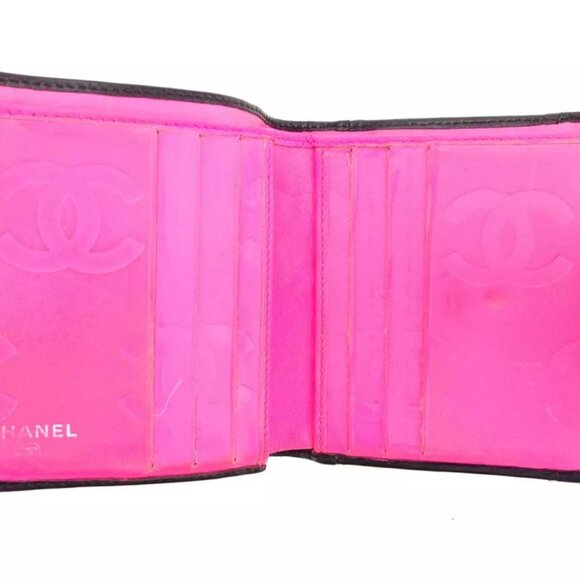 Chanel purses Kanbonrain Black White White Pink Ladies Authentic - Picture 2 of 16